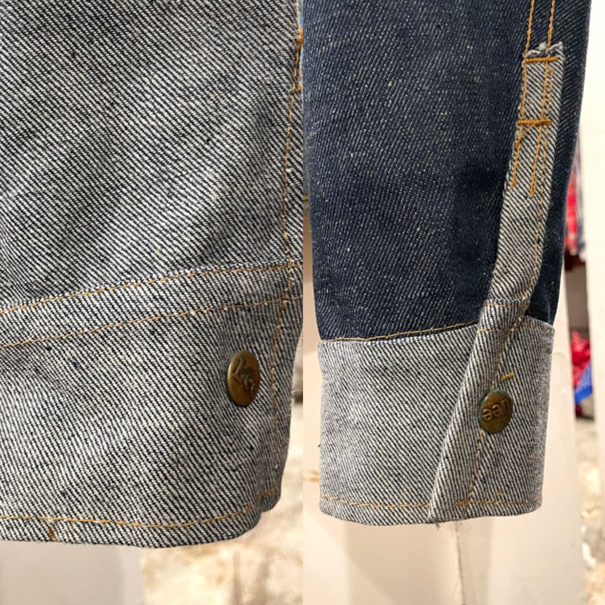 Lee 70s DEAD STOCK リバーシブル デニムジャケット リー (S0640 Lee 70s DEAD STOCK リバーシブル デニムジャケット リー (S0640