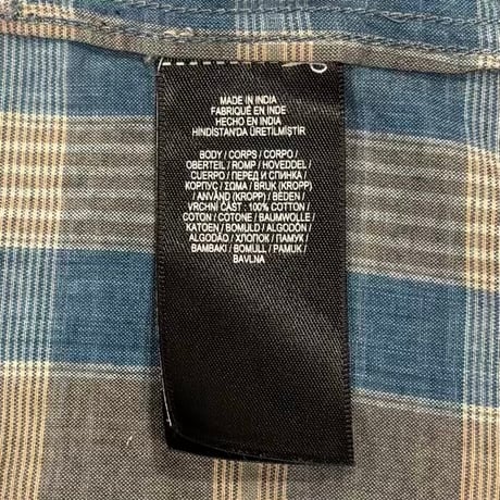 RRL　S/S ワークシャツ　DOUBLE RL　RALPH LAUREN　Size S　ダブルアールエル　ラルフローレン　(S5601)