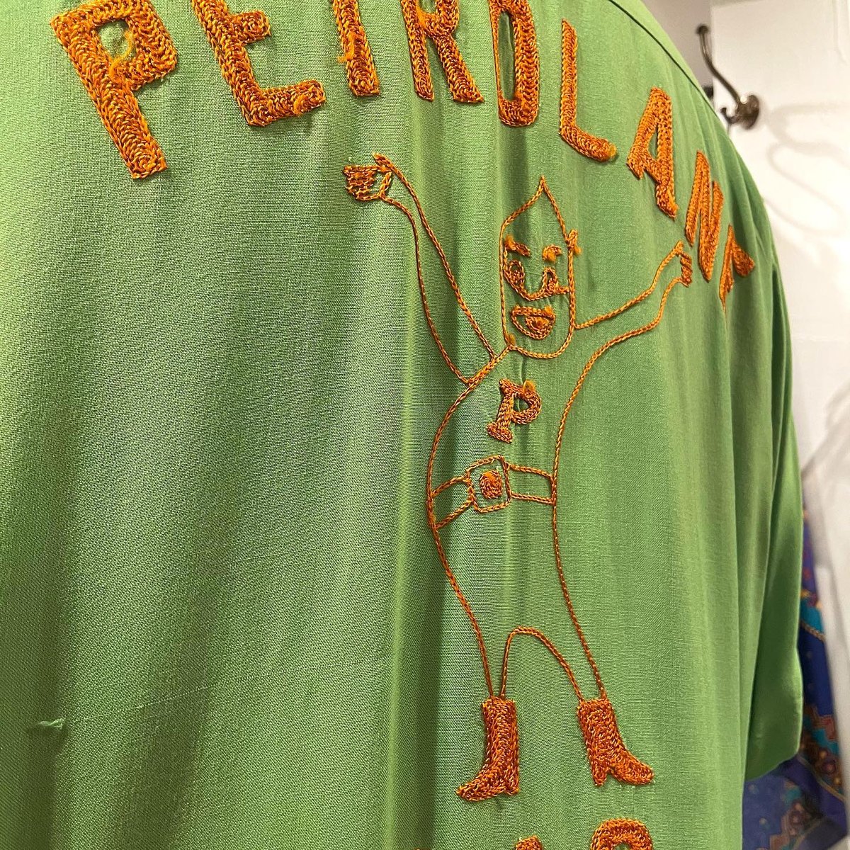 Service Bowling Shirt ヴィンテージボウリングシャツ マチ付き Service Bowling Shirt ヴィンテージボウリングシャツ マチ付き