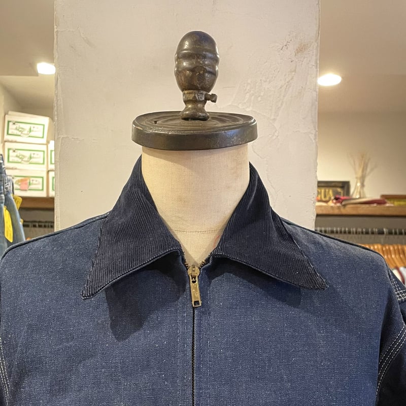 70s OSHKOSH デニムジャケット キルティングライナー IDEAL ZIP 70s OSHKOSH デニムジャケット キルティングライナー IDEAL ZIP