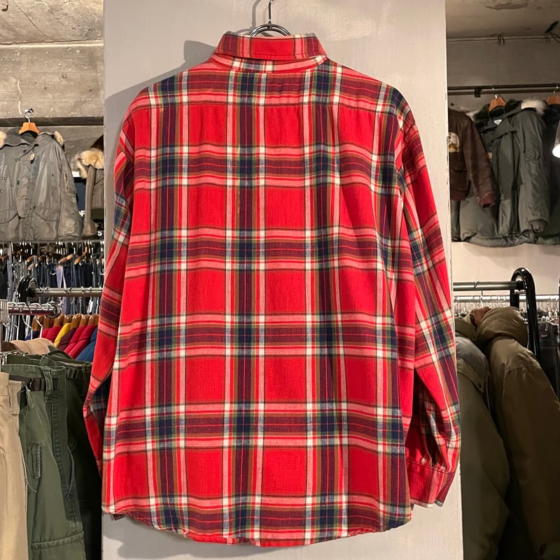 70s FIVE BROTHER L/S ネルシャツ USA製 Size XL コットンシャツ 70s FIVE BROTHER L/S ネルシャツ USA製 Size XL コットンシャツ