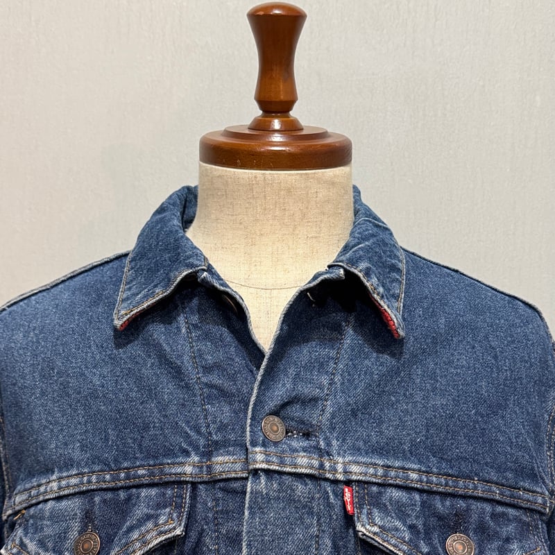 80s Levi's 71411-0816 デニムジャケット ネルライナー USA製 42 L