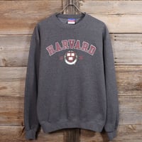 Champion　ロングスリーブ　スウェットシャツ　harvard　チャンピオン　ハーバード　(Y0614)