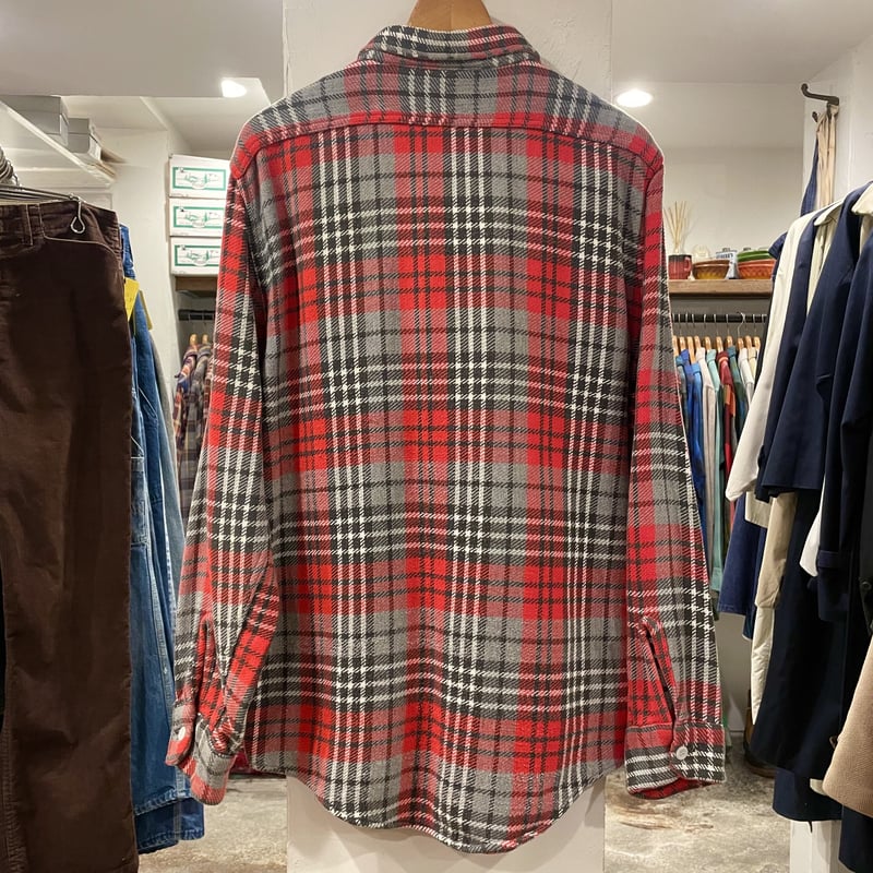 WINTER KING 60s USA製 チェック柄 フランネルシャツ ウィンターキング