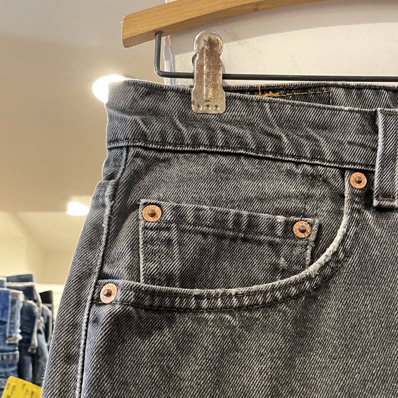 90s Levi's 505 ブラックデニムパンツ リーバイス505 USA製 1998 90s Levi's 505 ブラックデニムパンツ リーバイス505 USA製 1998