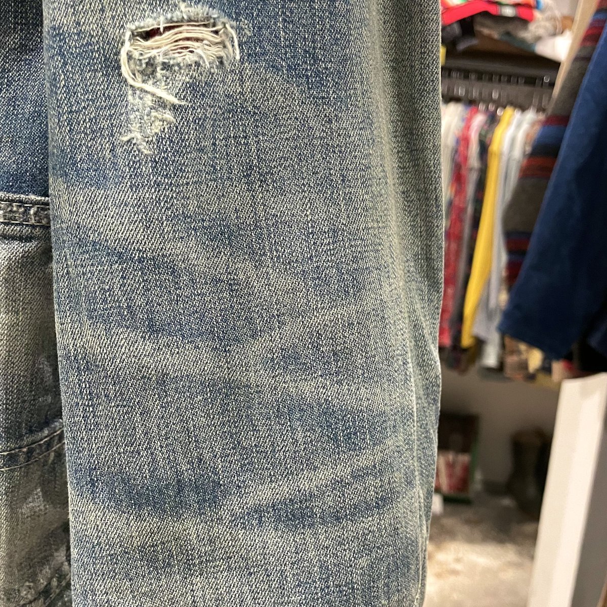 DENIM&SUPPLY デニム カバーオール USED加工 デニムアンドサプライ