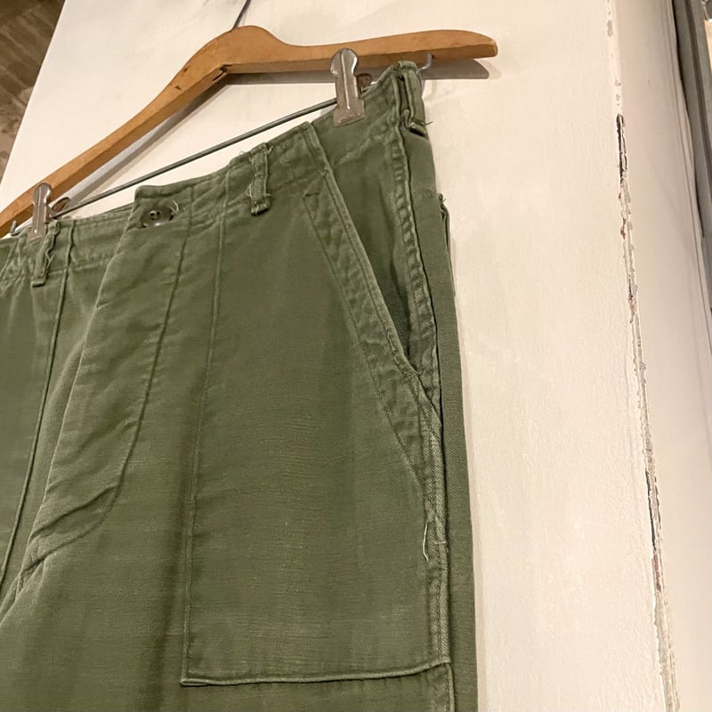 70s US ARMY ベイカーパンツ 30×28 ミリタリーパンツ OG 107 70s US ARMY ベイカーパンツ 30×28 ミリタリーパンツ OG 107