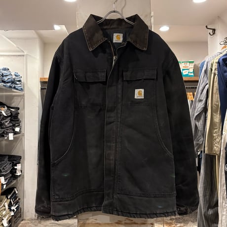 Carhartt カーハート　トラディショナル　コート　ジャケット　ブラック Carhartt カーハート C003 ダック トラディショナルコート