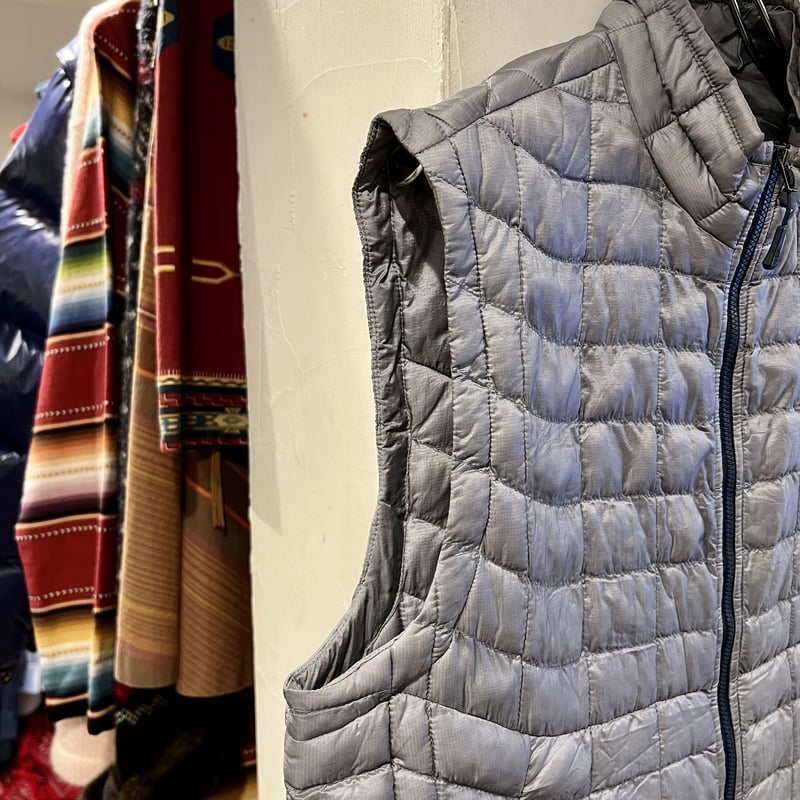 THE NORTH FACE ダウンベスト ノースフェイス グレー MENS M (S2945