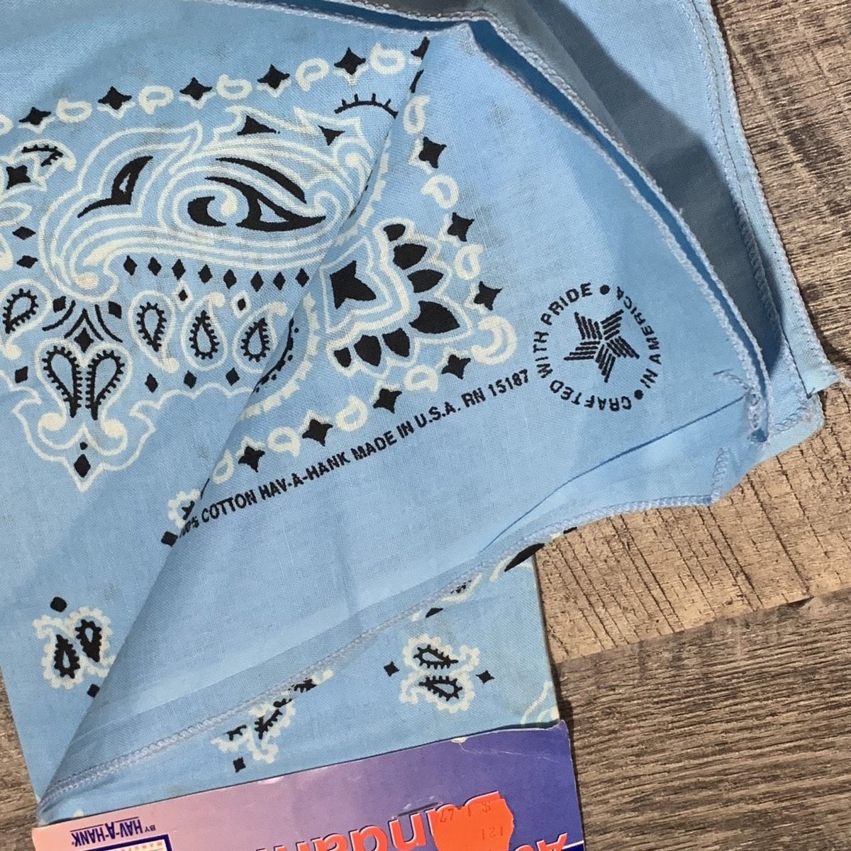 Bandana HAV-A-HANK デッドストック ヴィンテージバンダナ USA製