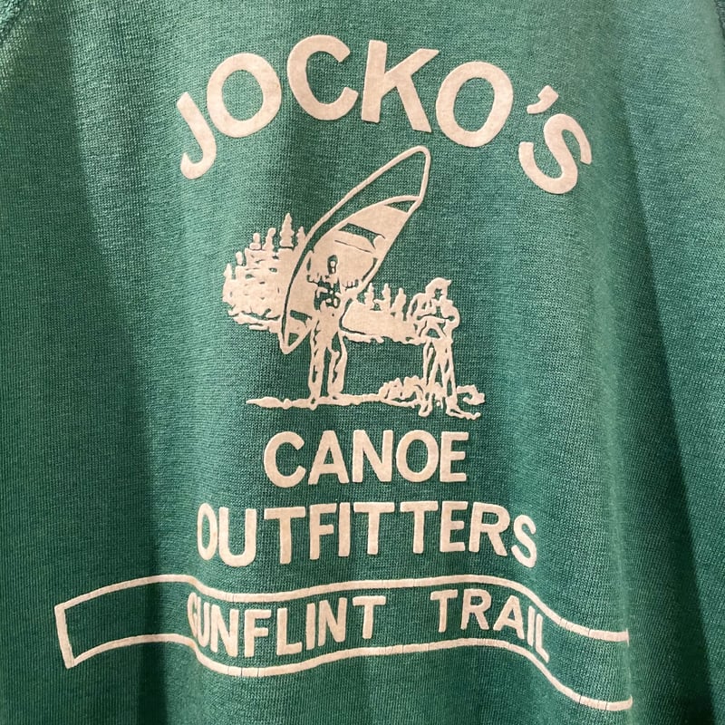 Champion 80s トリコタグ フロッキープリント スウェットパーカー USA 