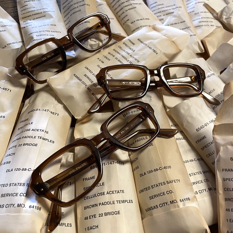 80s USS DEAD STOCK Military Official G.I. Glas 80s USS DEAD STOCK Military Official G.I. Glas