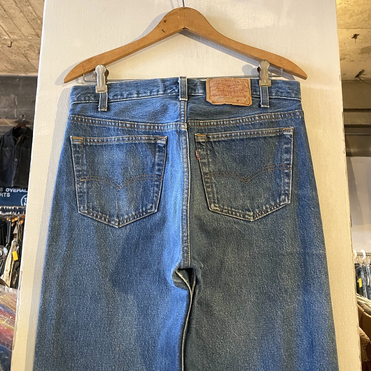 80s Levi's 501-0115 リーバイス デニムパンツ 31×33 USA製 ボタン