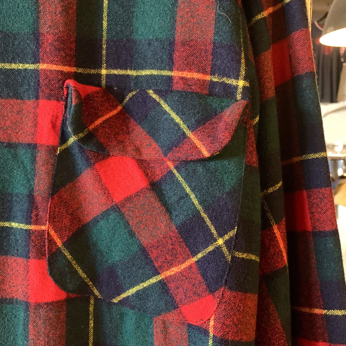 70s PENDLETON Vintage Wool Shirt ウールシャツ USA製 オー 70s PENDLETON Vintage Wool Shirt ウールシャツ USA製 オー