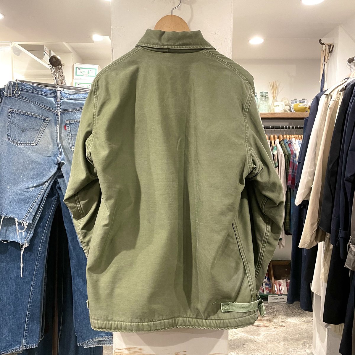 US NAVY A-2 デッキジャケット US NAVY A-2 デッキジャケット