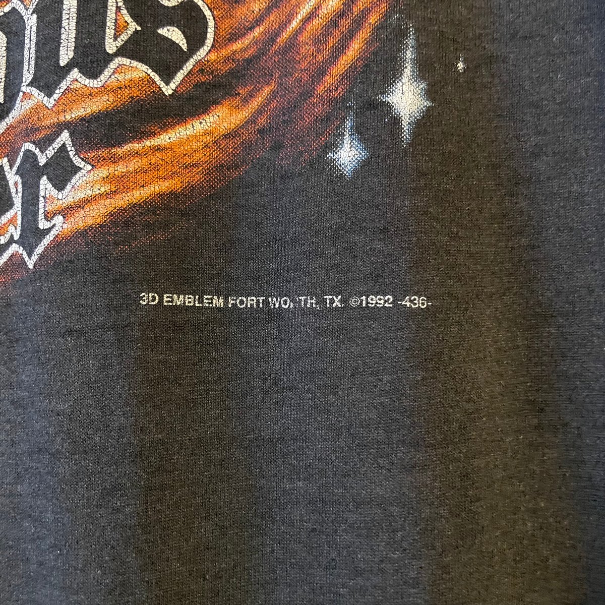 90s 3D EMBLEM HARLEY-DAVIDSON S/S Tシャツ ハーレーT US