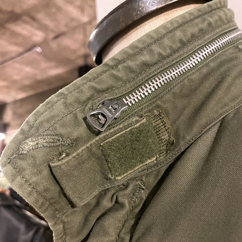 60s US ARMY M-65 Field Jacket 1stタイプ アルミジップ フィー