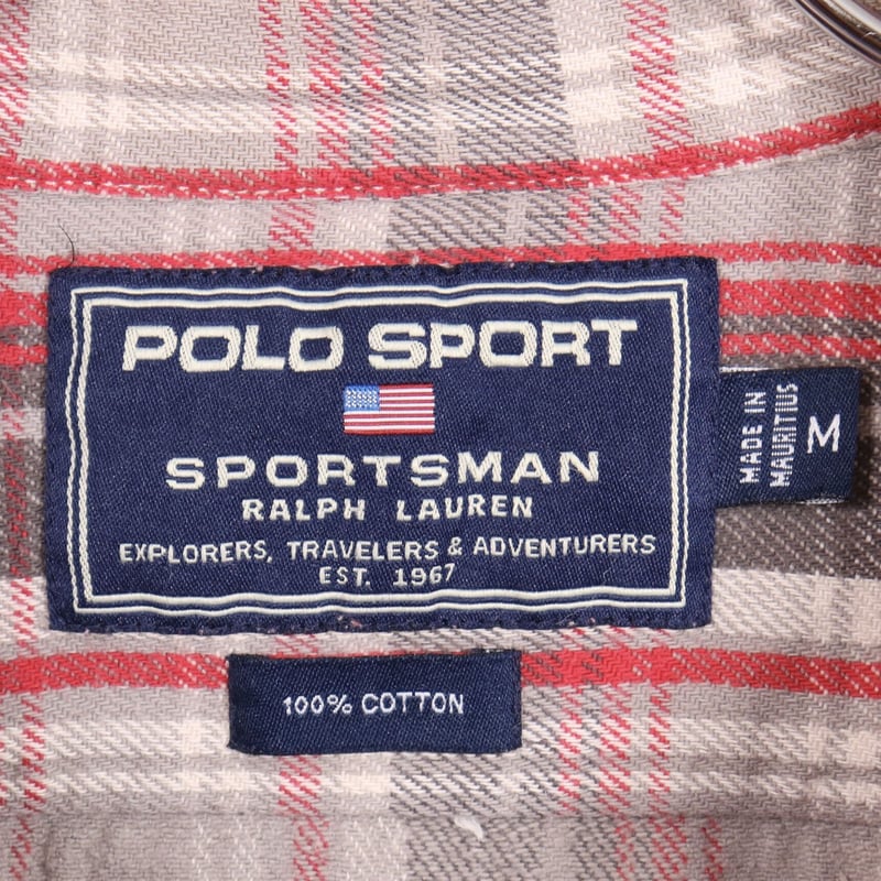 POLO SPORT Ralph Lauren ネルシャツ 90年代 ポロスポーツ