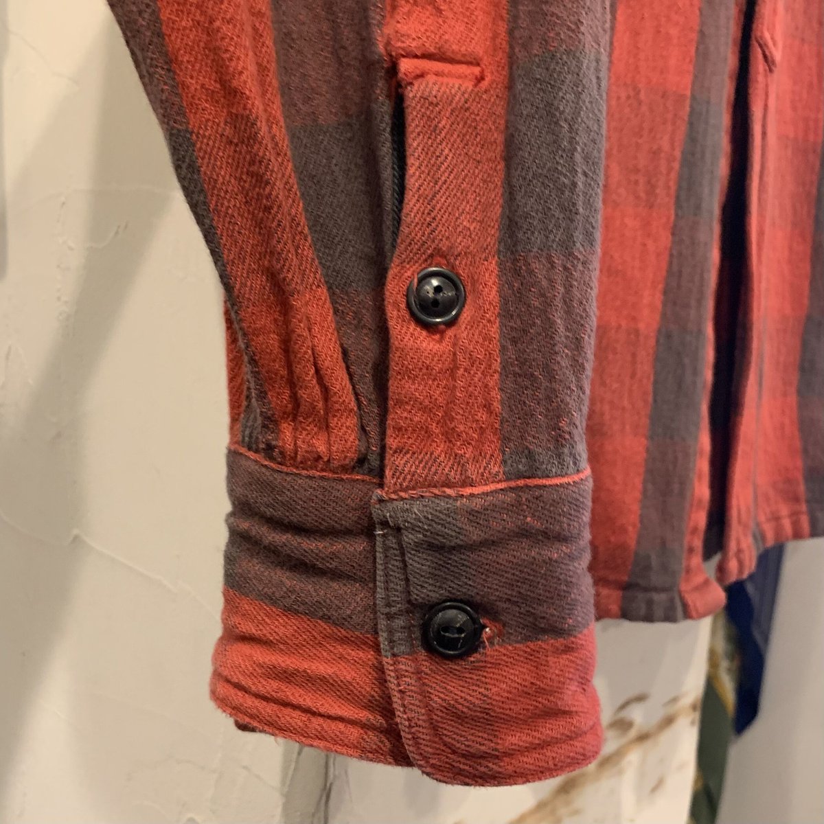 RRL Ralph Lauren L/S ネルシャツ バッファローチェック チン
