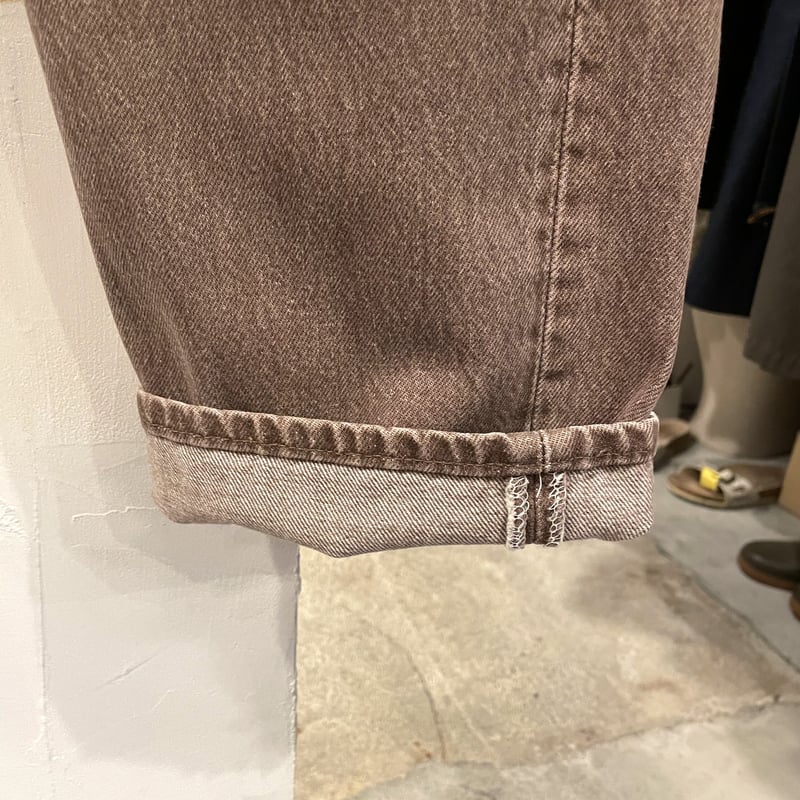 Levi's 501 90年代 リーバイス 先染めカラーデニム ブラウン USA製
