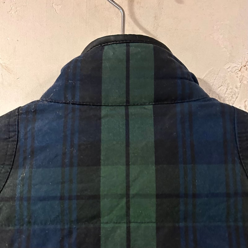 90s Polo by Ralph Lauren オイルドコットンベスト ラルフローレン ブラ