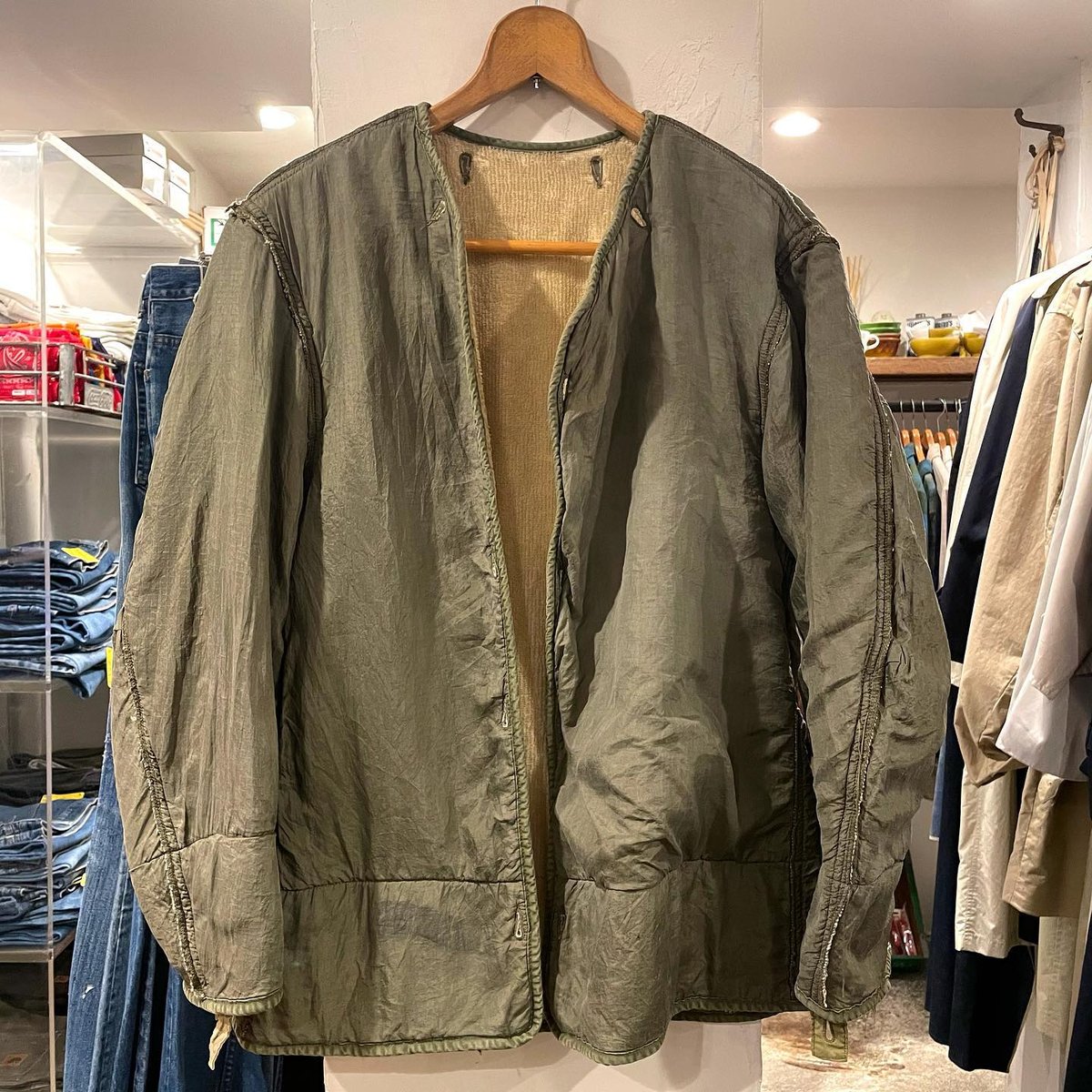 US ARMY 50s M-51 ウールパイルライナー XSサイズ フィールド