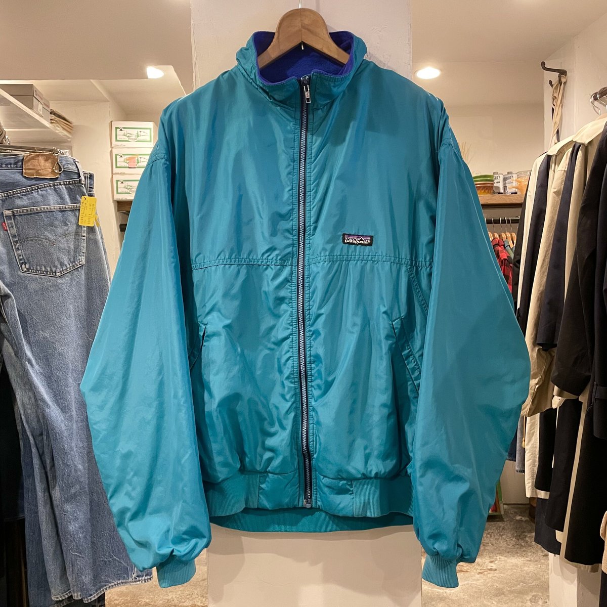 patagonia シェルドシンチラジャケット USA製 Ｌサイズ パタゴニア