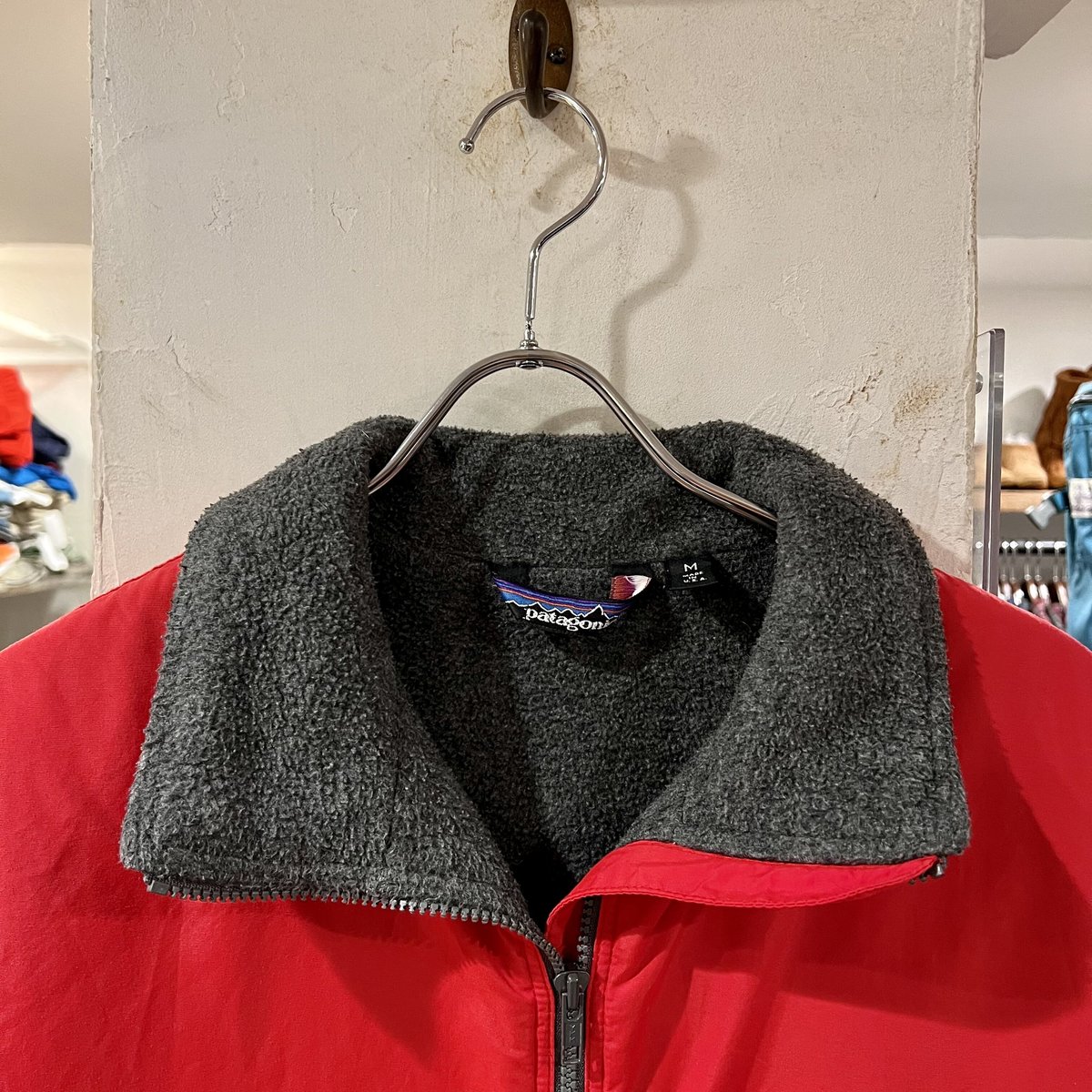 90s patagonia シェルドシンチラジャケット パタゴニア フリース 