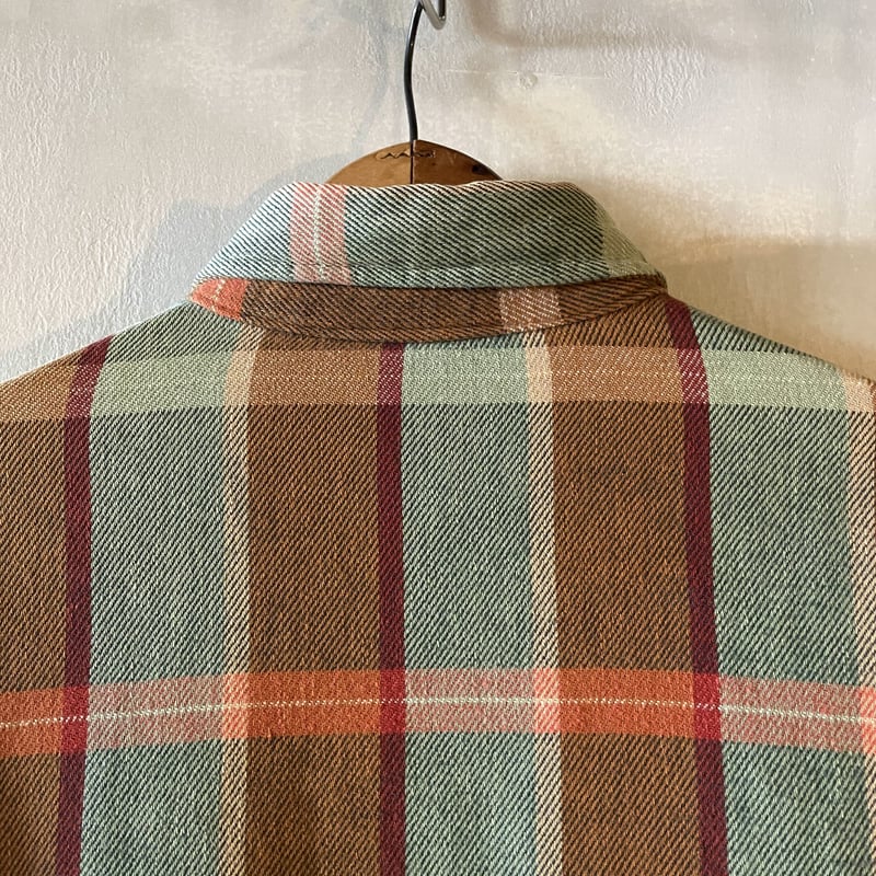 80s BIG MAC ネルシャツ USA製 コットンシャツ チェック柄 ワーク