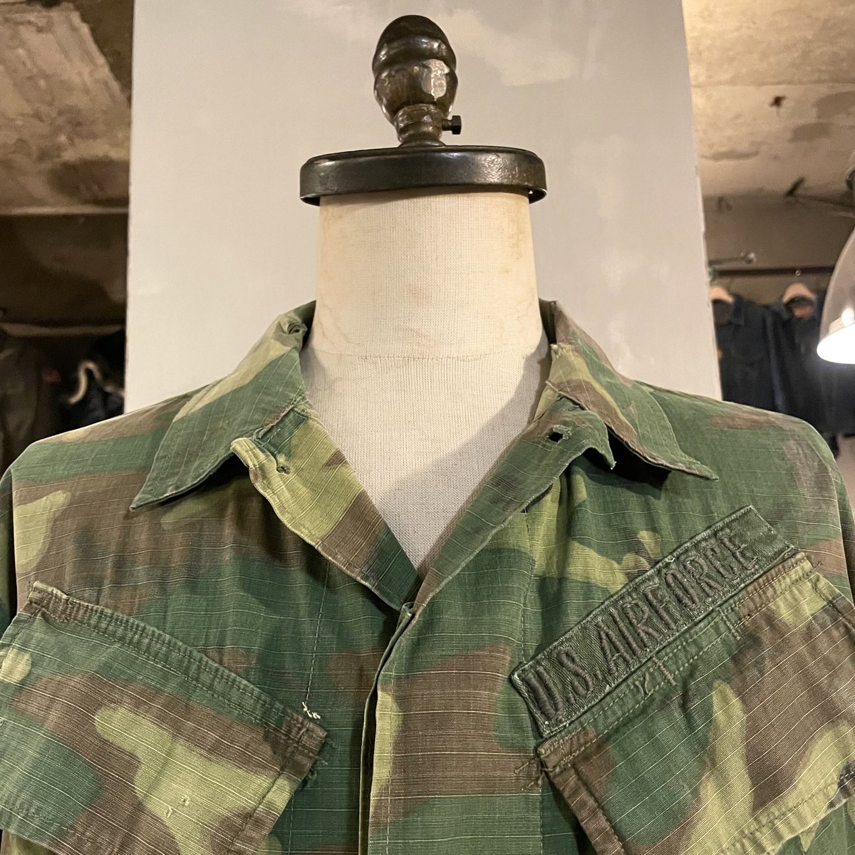 60s US AIR FORCE Jungle Fatigue Jacket グリーンリーフ