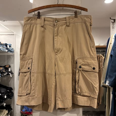 Polo by Ralph Lauren　カーゴショーツ　W36　ラルフローレン　ハーフパンツ　ベージュ系　(S5656)