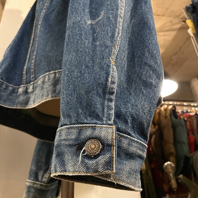 70s Levi's 70505-0217 デニムジャケット USA製 ビッグサイズ 2ポケ