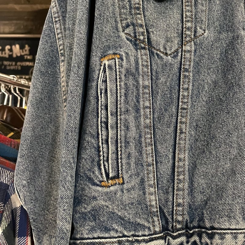 80s Levi's 70417-0814 デニムジャケット サイズXL ネルライナー