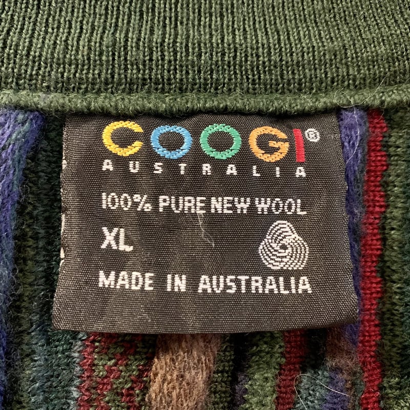 COOGI 3Dニット PURE NEW WOOL ニットセーター クージー (S1896) COOGI 3Dニット PURE NEW WOOL ニットセーター クージー (S1896)