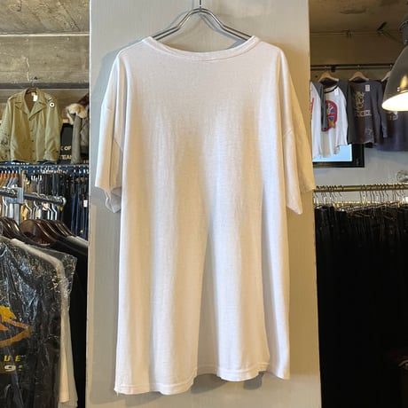 80s　Champion　S/S Tシャツ　MICHIGAN　染み込みプリント　USA製　Size XXL　トリコタグ　(S4671)