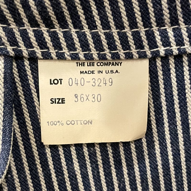 70s Lee 040-3249 ヴィンテージオーバーオール DEAD STOCK