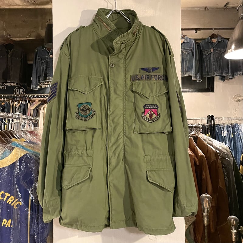 m-65 フィールドジャケット　3rd 70s 70s 米軍実物 M65フィールドジャケット 3rd S-R(L相当)M-65