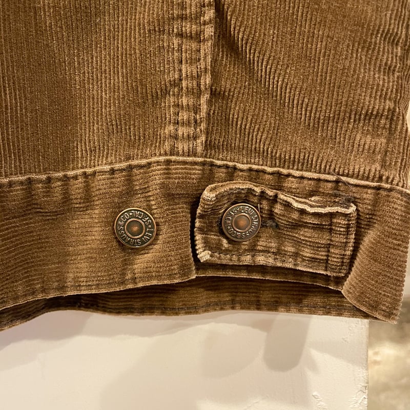 70s リーバイス コーデュロイ ジャケット ブラウン 40 70505 リーバイス Levi's 70's 70s 70年代 70505TYPE コーデュロイ