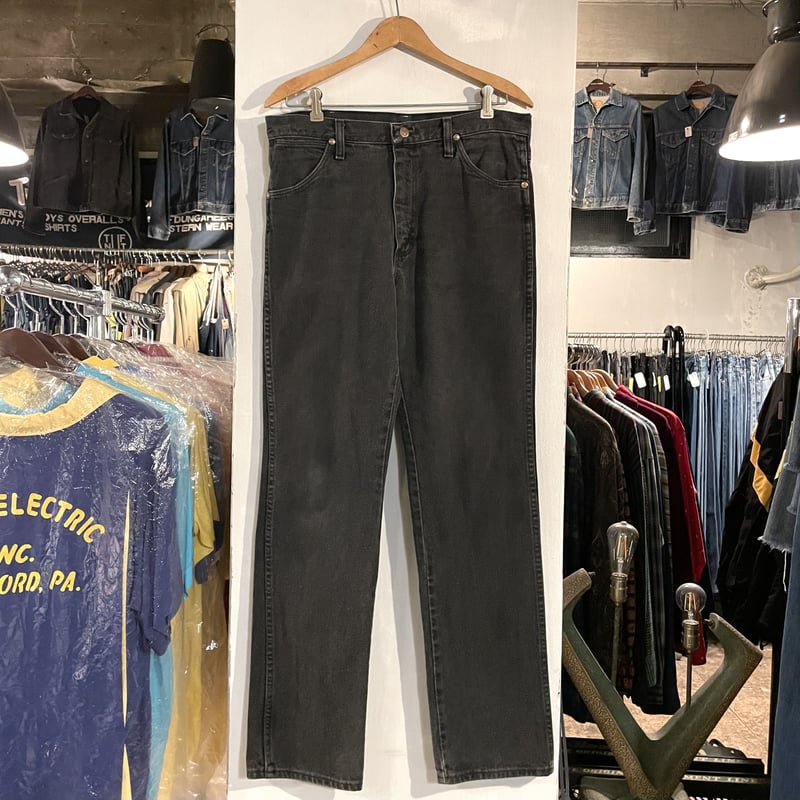 ラングラーアメリカusa製ブラックデニム14mwzwk3×32 ラングラーアメリカusa製ブラックデニム14mwzwk3×32 - メルカリ