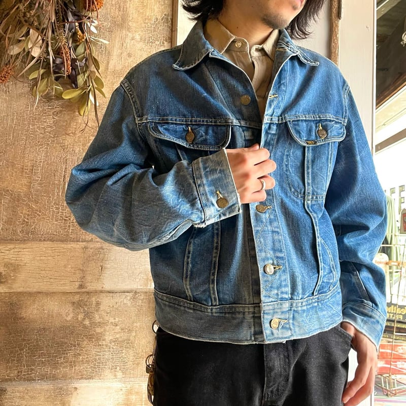 70s Lee 101-J Vintage Denim Jacket デニムジャケット UNI...