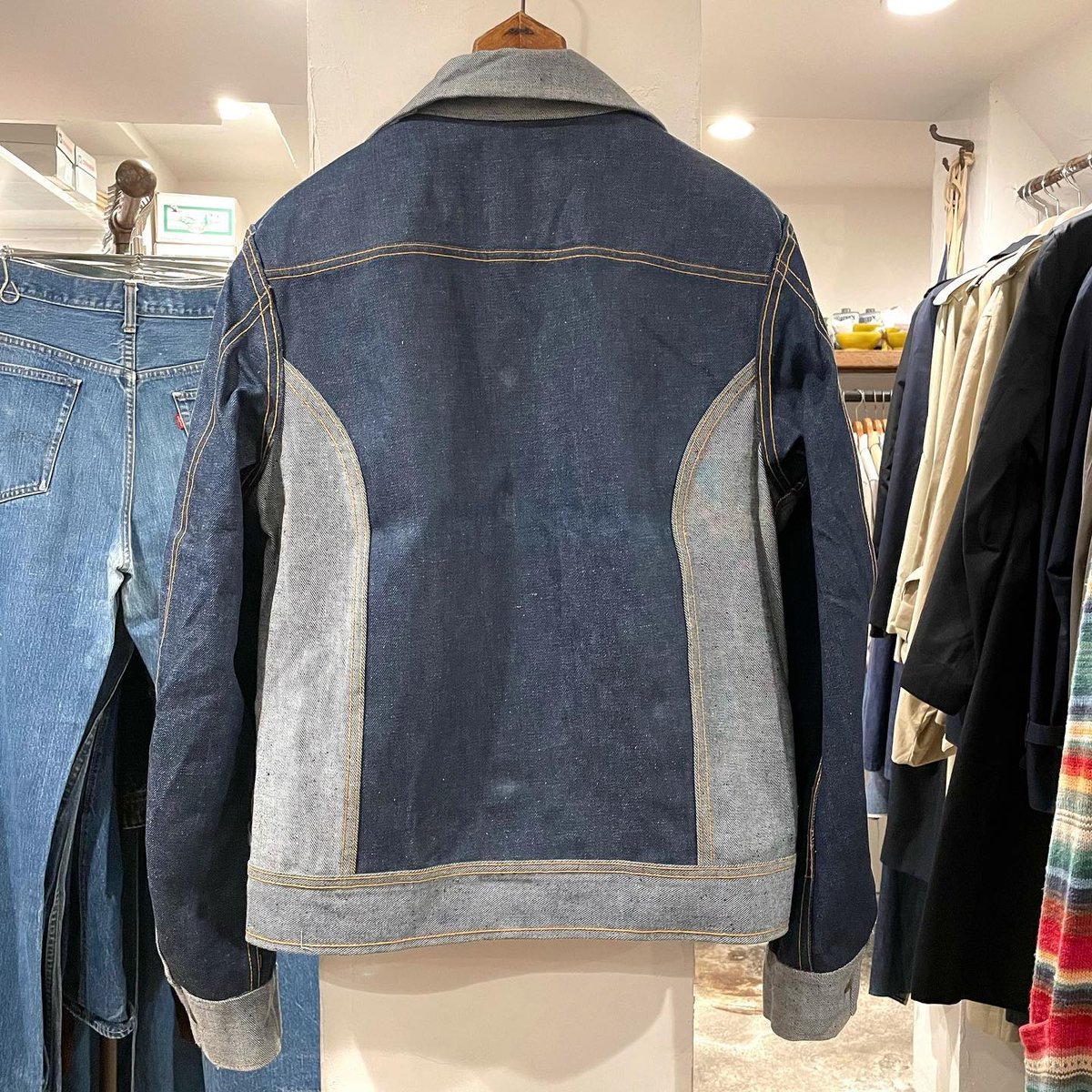 Lee 70s DEAD STOCK リバーシブル デニムジャケット リー (S0640 Lee 70s DEAD STOCK リバーシブル デニムジャケット リー (S0640