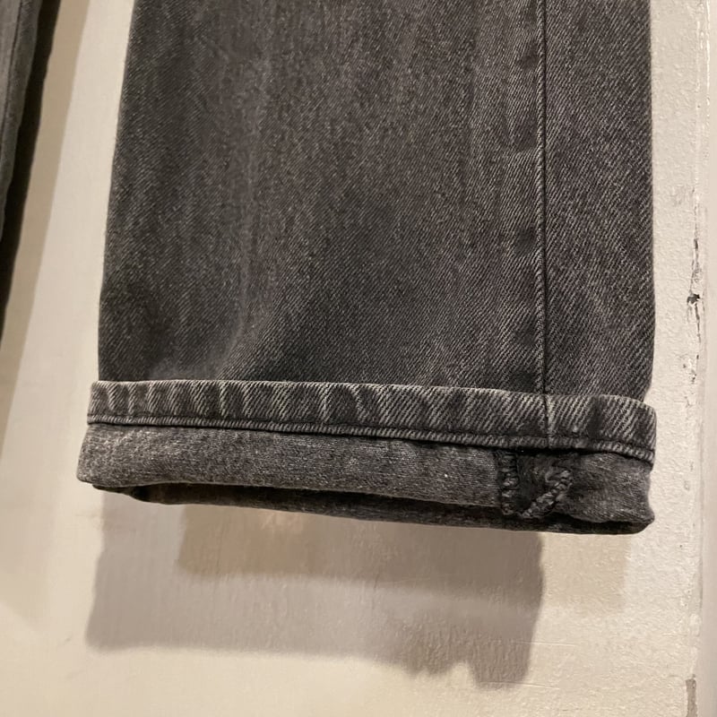 90s Levi's 501-0660 リーバイス 後染めブラックデニム 32×32 90s Levi's 501-0660 リーバイス 後染めブラックデニム 32×32