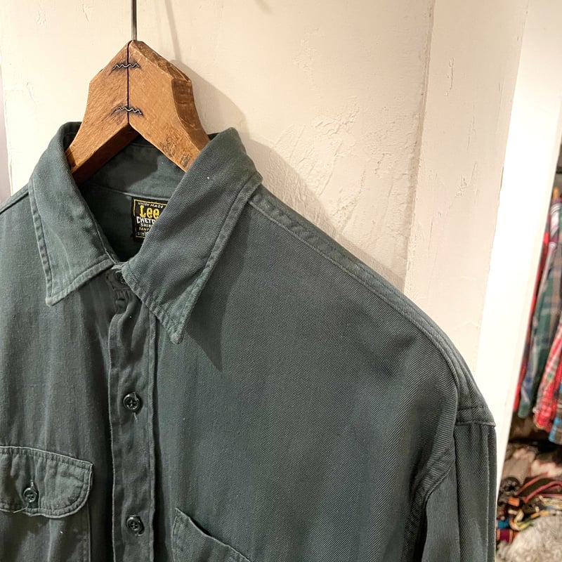 Lee 60s CHETOPA SHIRTING ヴィンテージワークシャツ ユニオンチケット