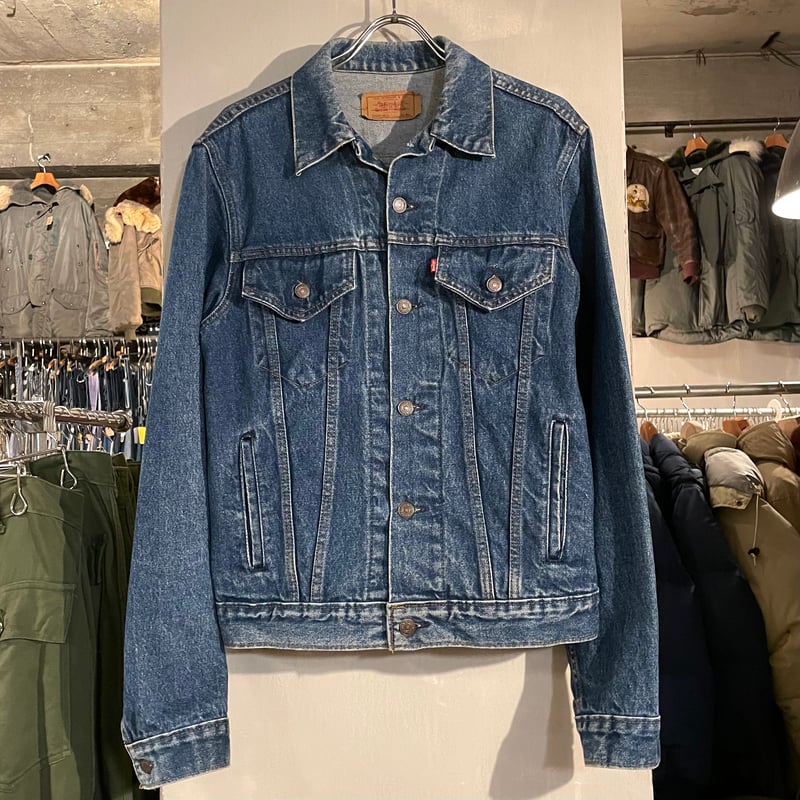 80s Levi's 71506 0216 デニムジャケット USA製 Size 44L 4ポ 80s Levi's 71506 0216 デニムジャケット USA製 Size 44L 4ポ