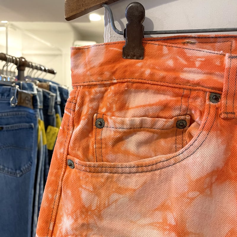 リーバイス 501 w31 タイダイ デニム 古着 90s USA製 Levi's 501 タイダイ染め ジーンズ W31 L34 - メルカリ