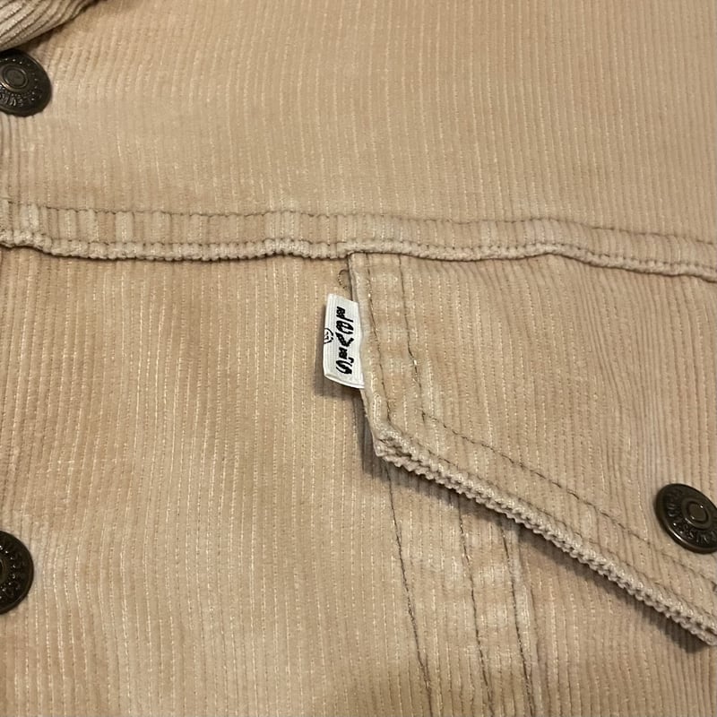 80s Levi's コーデュロイ ボアジャケット USA製 リーバイス 46サイズ