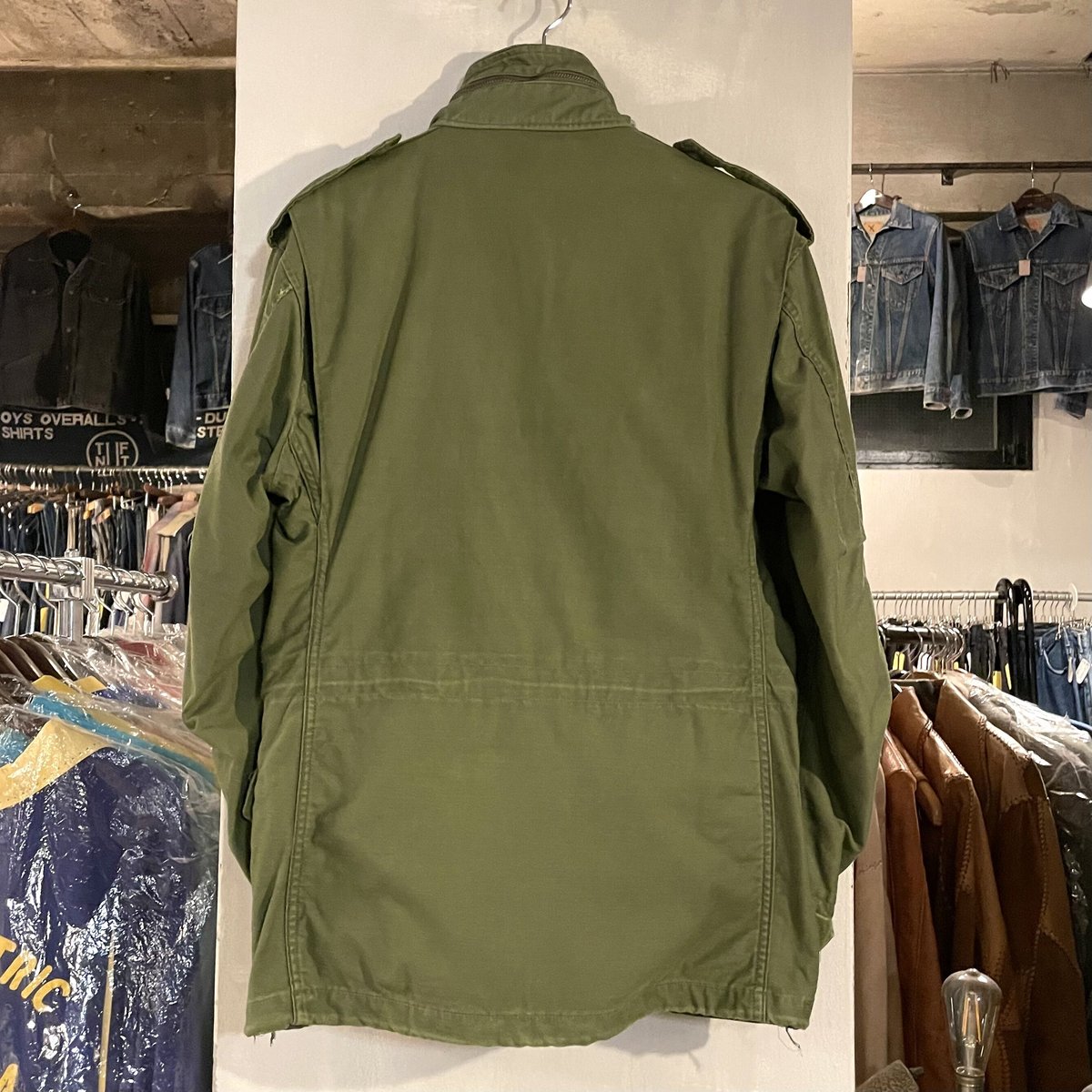 70s US ARMY M-65 Field Jacket 3rdタイプ ブラスジップ フィー