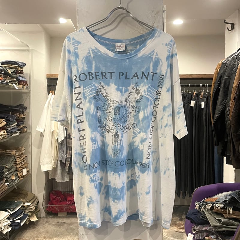 たつんビンテージ　80s ロバート・プラントワールドツアー　Tシャツ L 80s S/S バンドTシャツ ROBERT PLANT Size XL ロバート プラント