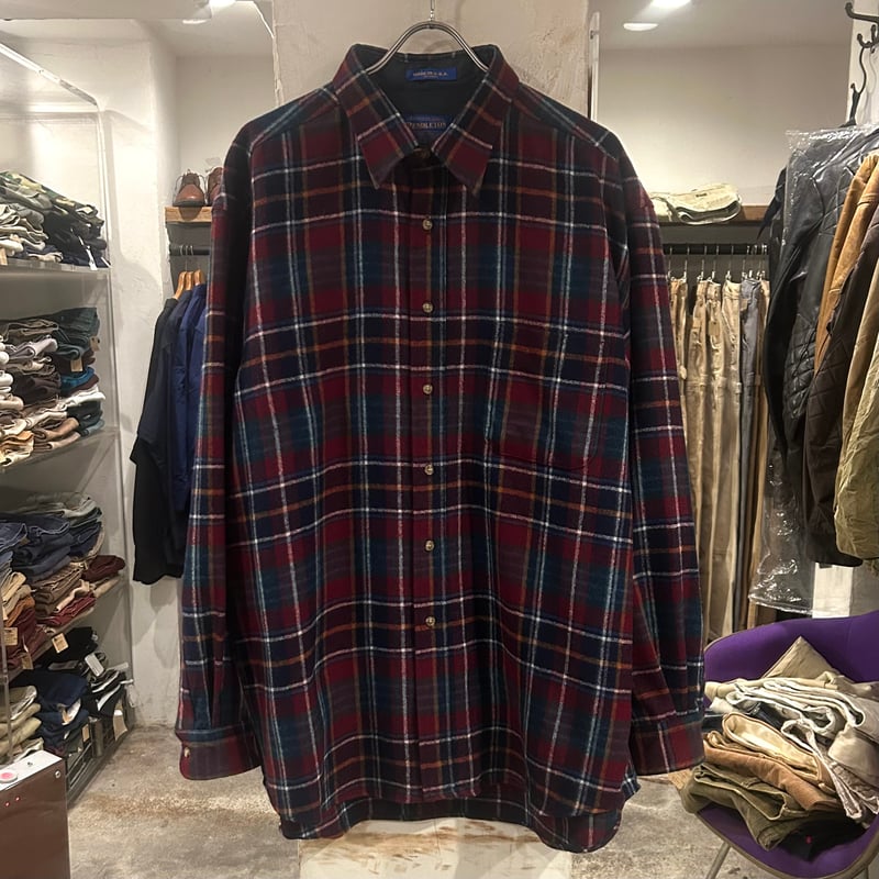 PENDLETON ウールチェックシャツ ペンドルトン Size XL USA製 PENDLETON ウールチェックシャツ ペンドルトン Size XL USA製