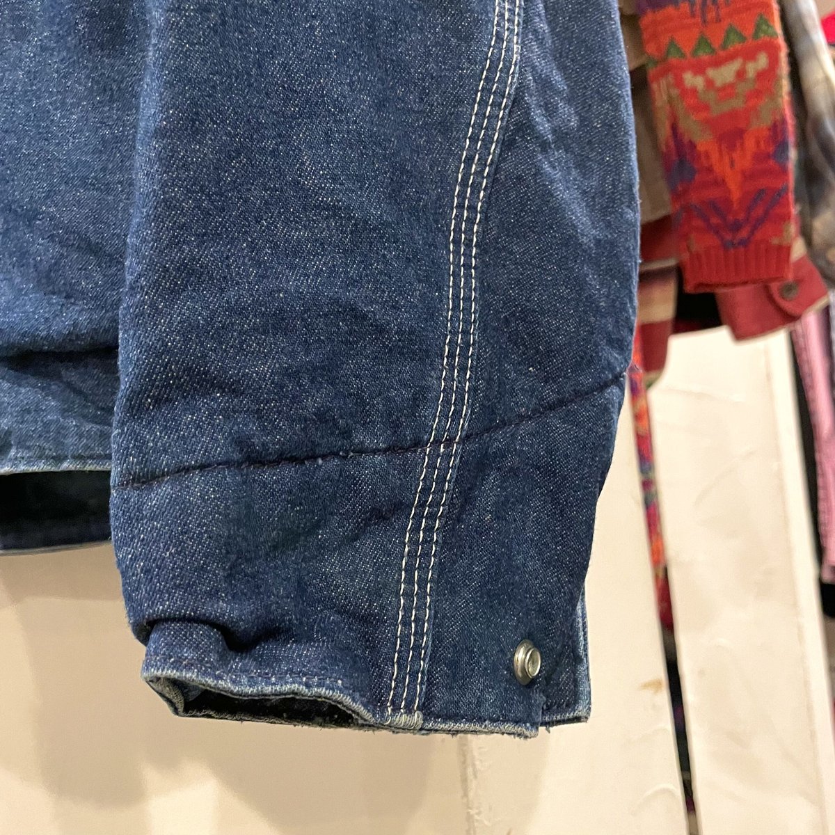 80s Carhartt デトロイトジャケット デニム地 USA製 ワーク 80s Carhartt デトロイトジャケット デニム地 USA製 ワーク